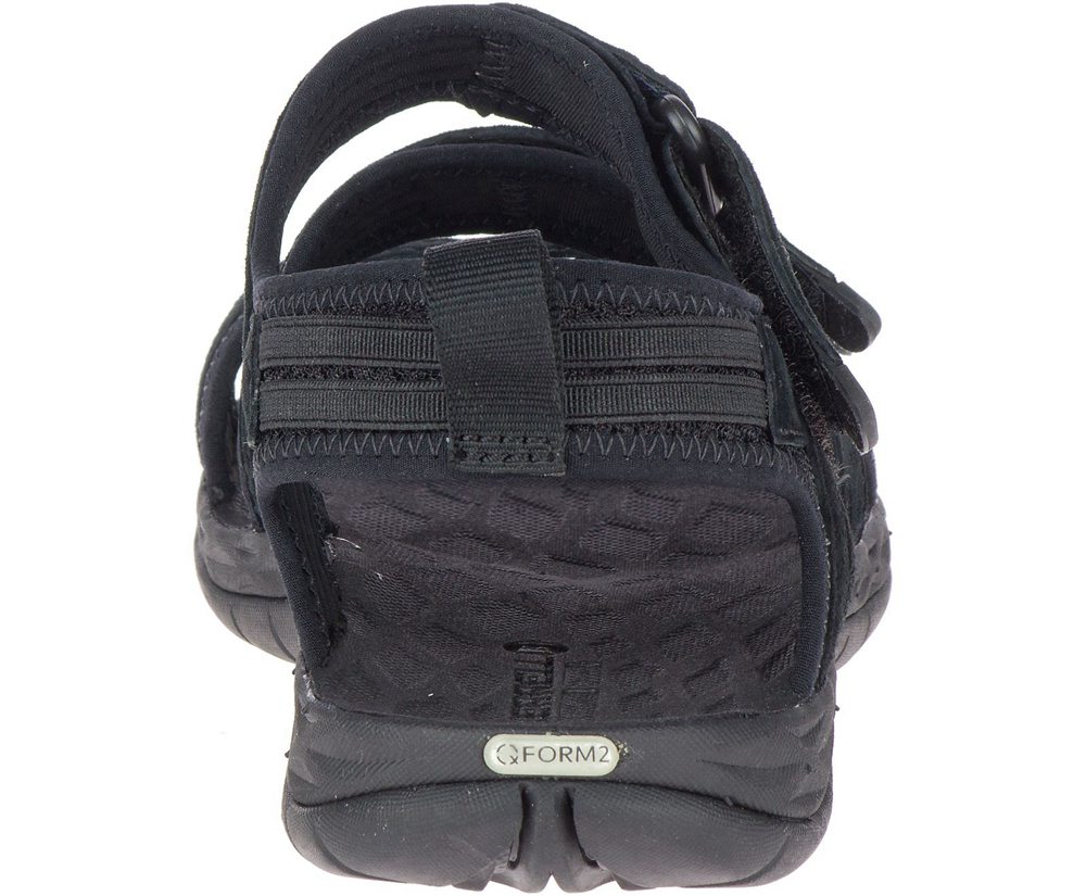 Merrell Sandals Black - Siren 2 Strap - Womens 42QVNLKIE